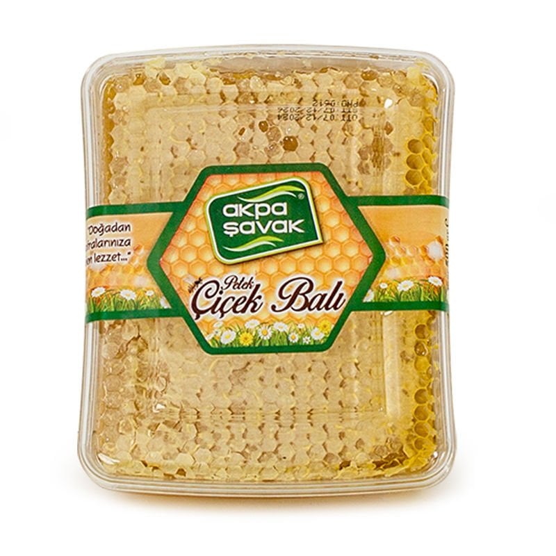 Akpa Şavak Petekli Çiçek Balı (500 gr)