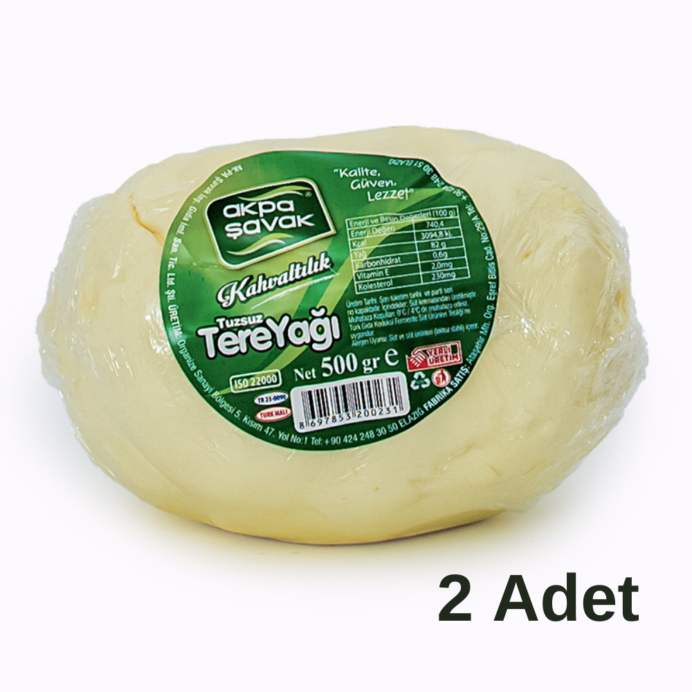 Doğal Köy Tereyağı (Tuzsuz) Net:1000 gr