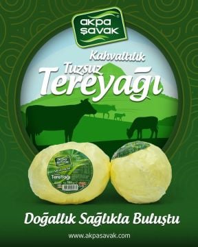 Doğal Köy Tereyağı (Tuzsuz) Net:1000 gr