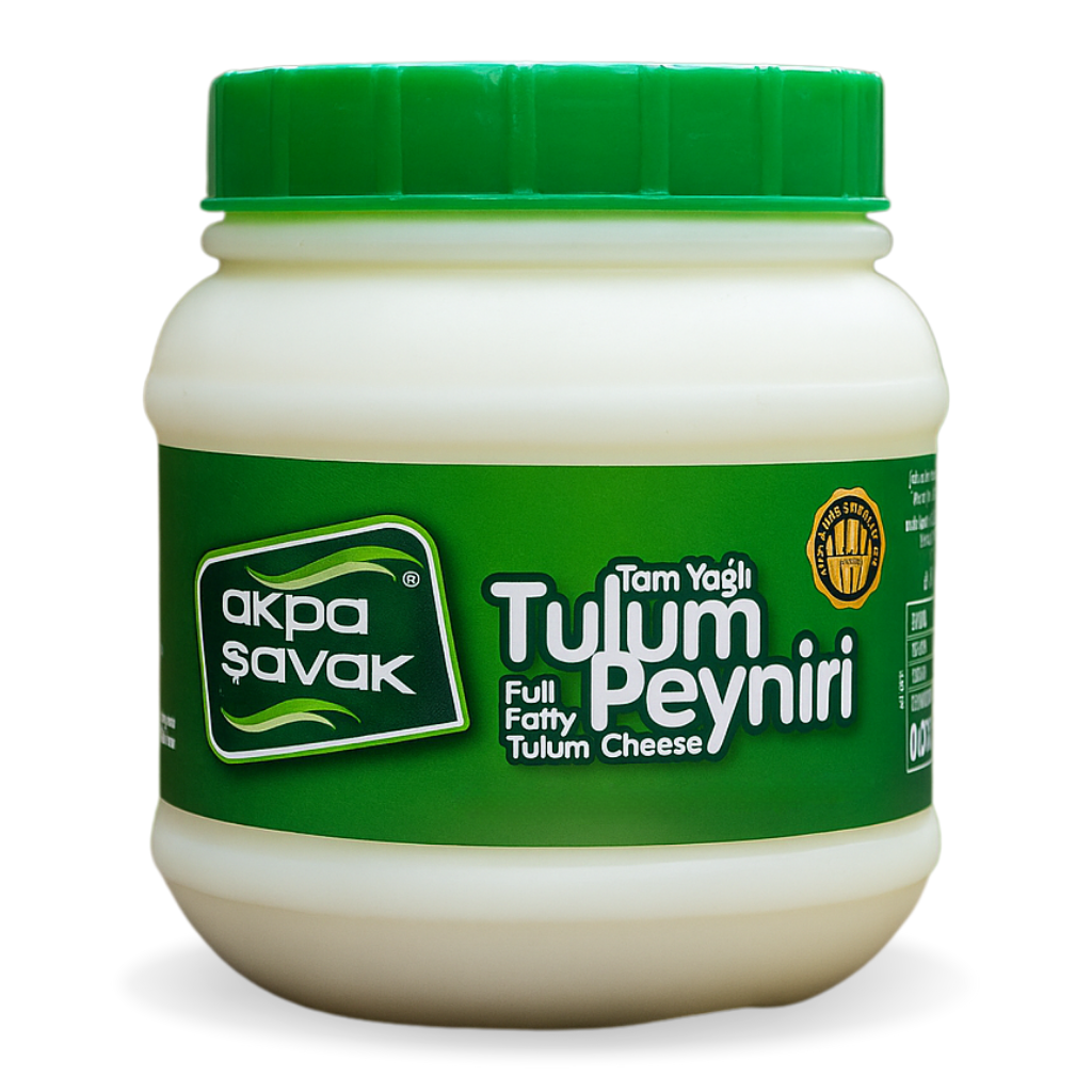 Akpa Şavak Tulum Peyniri Net: 820gr | Doğal, Katkısız, Tam Yağlı Keçi & Koyun Sütünden
