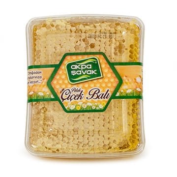 Akpa Şavak Petekli Çiçek Balı (500 gr)
