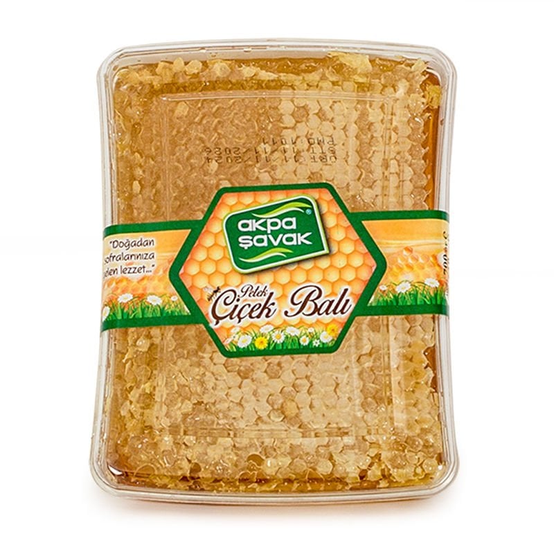 Akpa Şavak Petekli Çiçek Balı (700 gr)