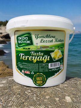 Doğal Tereyağı (Tuzlu) Net:1920 gr