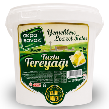 Doğal Tereyağı (Tuzlu) Net:1920 gr