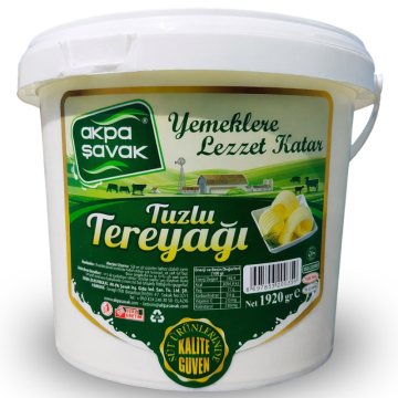 Doğal Tereyağı (Tuzlu) Net:1920 gr