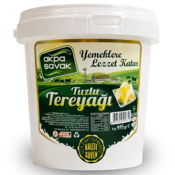 Doğal Tereyağı (Tuzlu) Net:955 gr