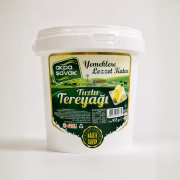 Doğal Tereyağı (Tuzlu) Net:955 gr