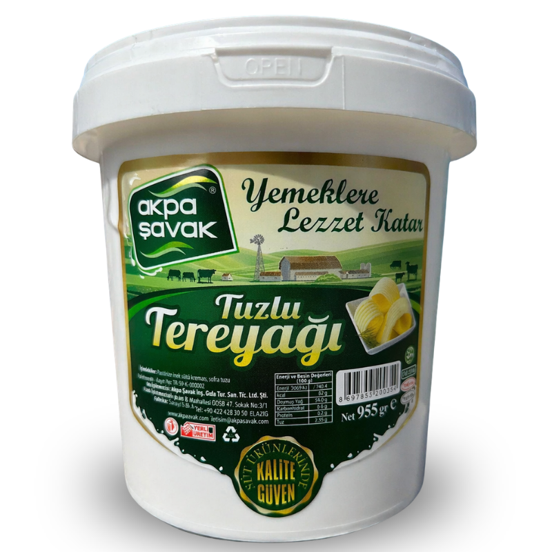 Doğal Tereyağı (Tuzlu) Net:955 gr