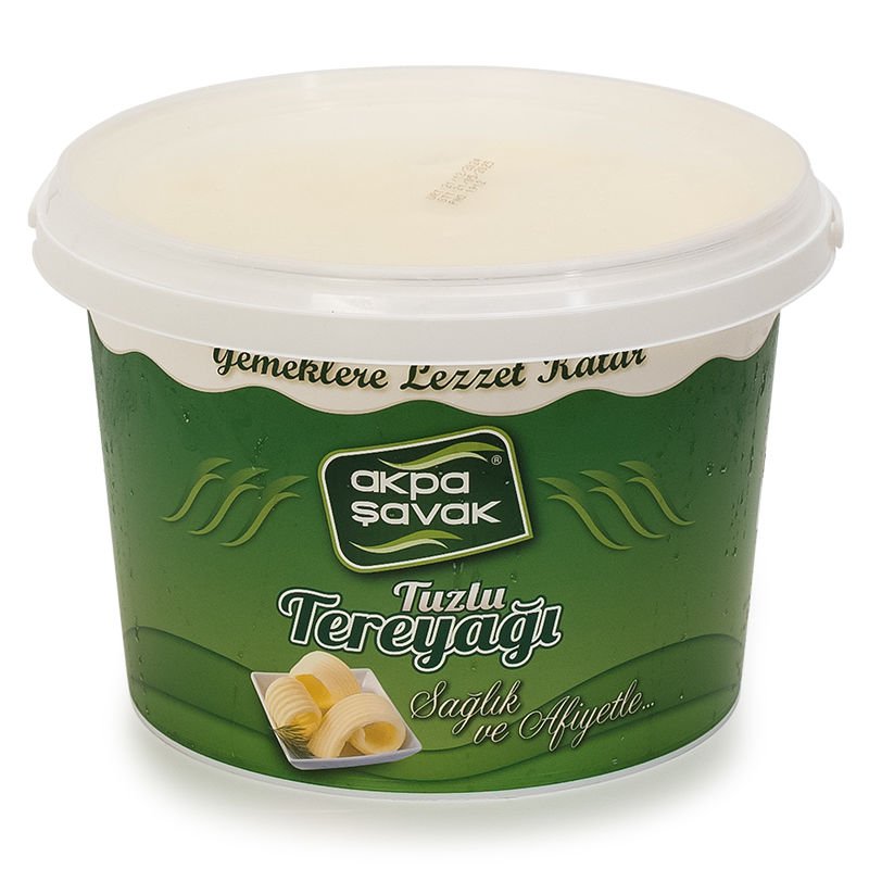 Akpa Şavak Doğal Tereyağı (Tuzlu) Net: 4800 gr