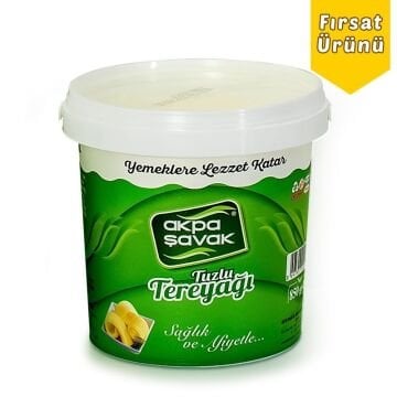 Akpa Şavak Doğal Tereyağı (Tuzlu) Net: 850 gr