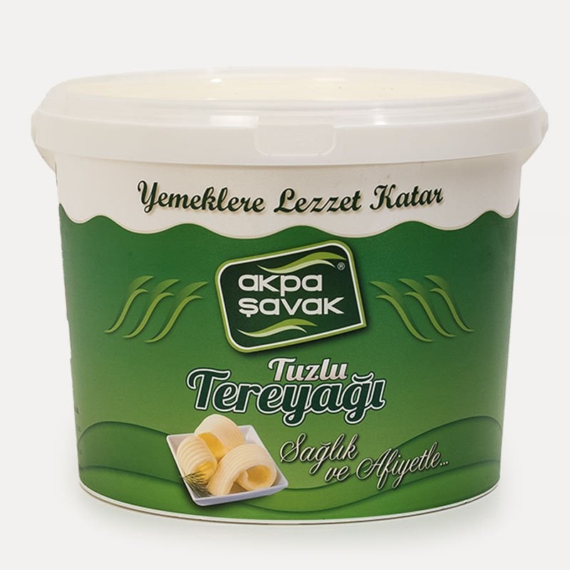 Akpa Şavak Doğal Tereyağı (Tuzlu) Net: 1900 gr