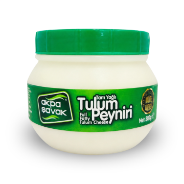 Akpa Şavak Tulum Peyniri Net: 380 gr-Doğal, Katkısız, Tam Yağlı Keçi & Koyun Sütünden