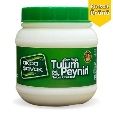 Akpa Şavak Tulum Peyniri Net: 820gr | Doğal, Katkısız, Tam Yağlı Keçi & Koyun Sütünden