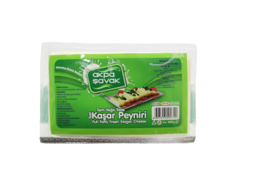 Akpa Şavak Tam Yağlı Kaşar Peyniri (Net:400 gr)
