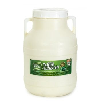 Akpa Şavak Tulum Peyniri Net: 5 kg-Doğal, Katkısız, Tam Yağlı Keçi & Koyun Sütünden