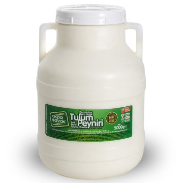 Akpa Şavak Tulum Peyniri Net: 5 kg-Doğal, Katkısız, Tam Yağlı Keçi & Koyun Sütünden