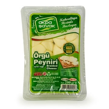 Akpa Şavak Örgü Peyniri (Net:200 gr)