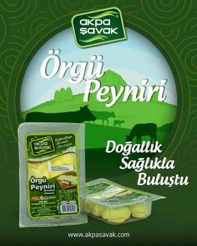 Akpa Şavak Örgü Peyniri Net: 200 gr