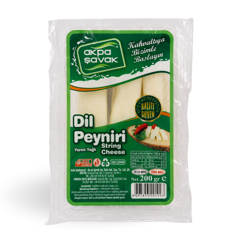 Akpa Şavak Dil Peyniri (Net:200 gr)
