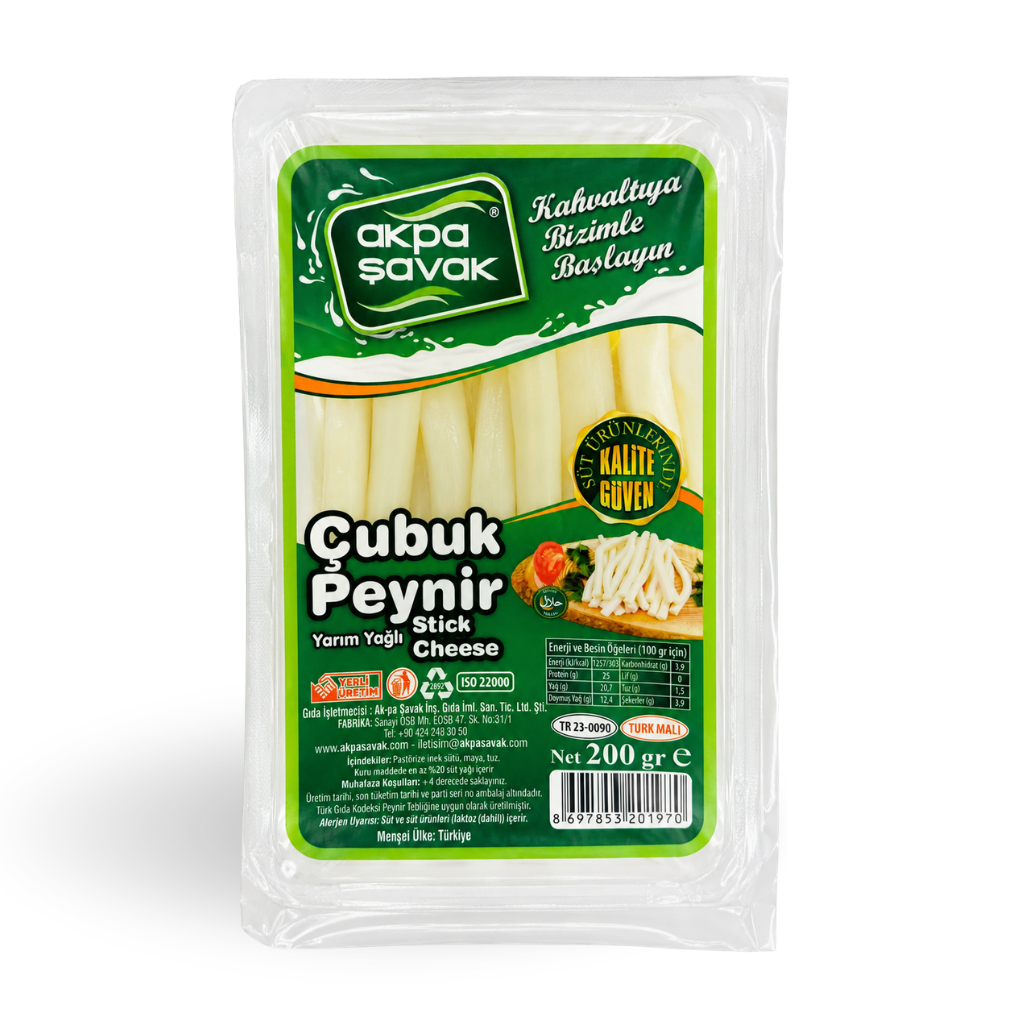 Akpa Şavak Çubuk Peynir Net: 200 gr