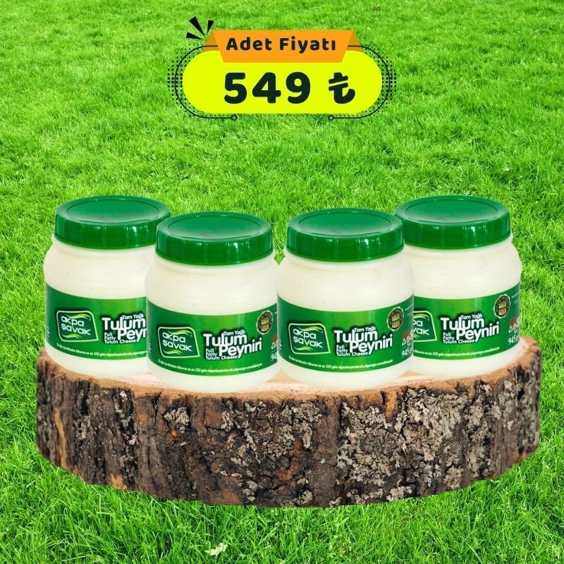 Dört Dörtlük Tulum Peyniri Paketi