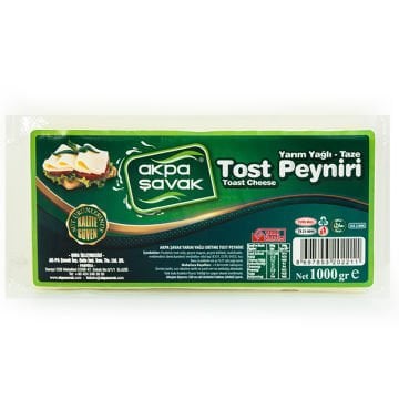 Akpa Şavak Taze Tost Peyniri (Net:1000 gr)