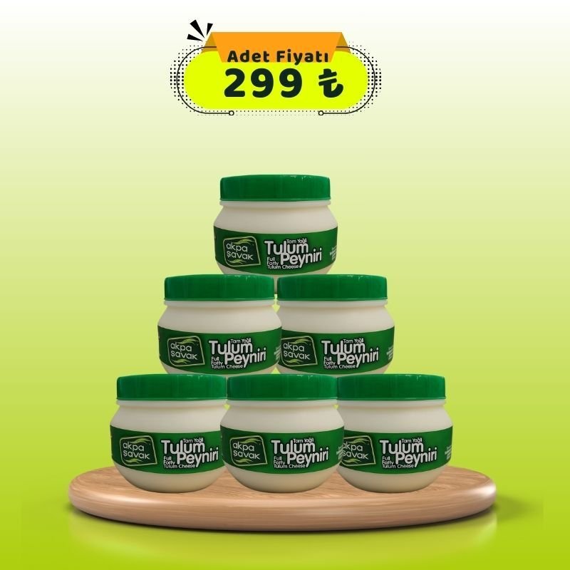 Altılı Gurme Tulum Peyniri Paketi