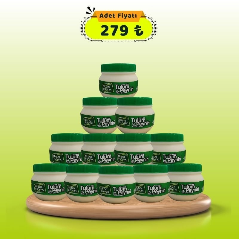 Onikili Gurme Tulum Peyniri Paketi