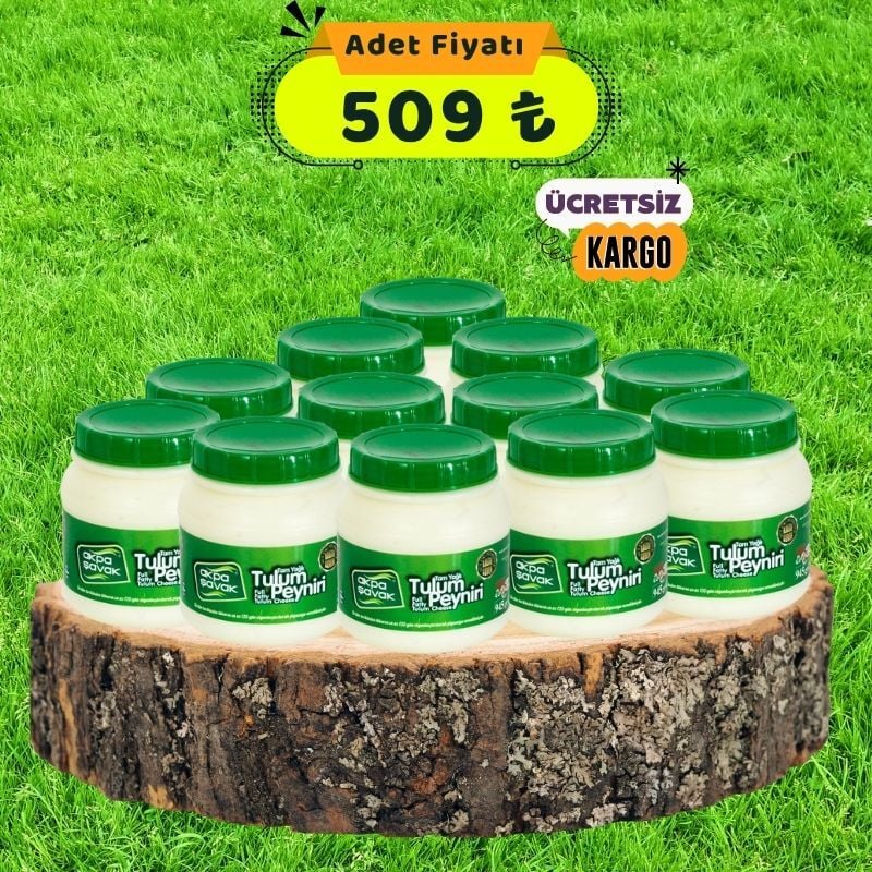 Muhteşem 12'li Tulum Peyniri Paketi