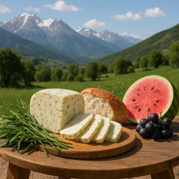 Bitlis Otlu Tulum Peyniri Net: 5kg–Doğal ve Tam Yağlı Lezzet