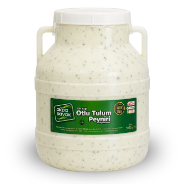 Bitlis Otlu Tulum Peyniri Net: 5 kg–Doğal ve Tam Yağlı Lezzet