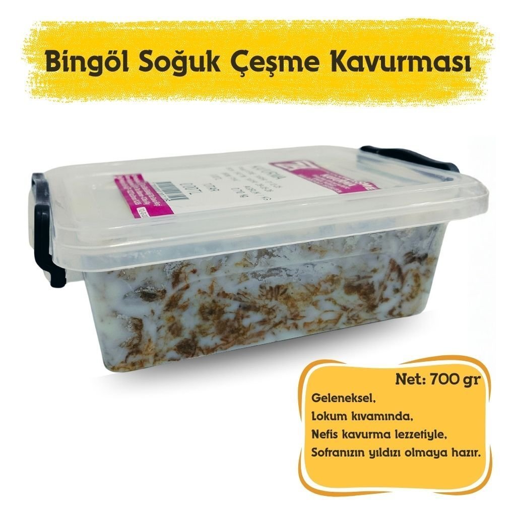 Bingöl Soğuk Çeşme Kavurması 700 gr