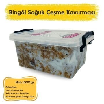 Bingöl Soğuk Çeşme Kavurması 1000 gr  (Doğal Keçi ve Dana Etinden – Geleneksel Lezzet)