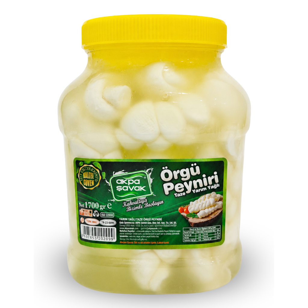 Akpa Şavak Örgü Peyniri Net: 1700 gr